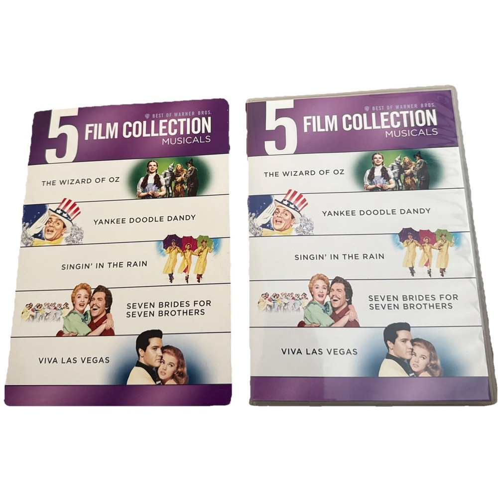 5 Film Collection: Musicals Singin In The Rain / The Music Man + Three Others